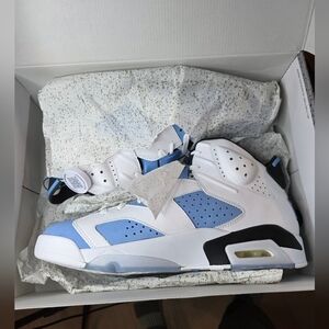 Air Jordan 6 Retro UNC. New In Box. Size 12m